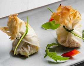 Aumônières de saumon