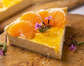 Cheesecake à la clémentine