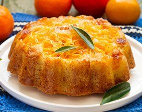 Gâteau moelleux à la clémentine