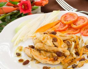 Poulet à la cannelle