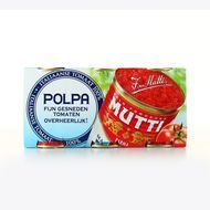 Mutti Pulpe de Tomates Concassées Fines - Polpa, 3x400g