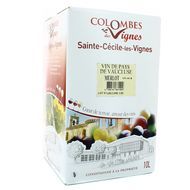 Pays Du Vaucluse Rouge IGP Colombes des vignes 13°, Bag in box 10L