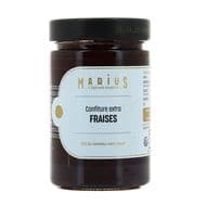 Marius, L'Épicerie Inspirée Confiture Extra Fraises, 375g