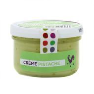 Les Petites Laiteries Petit Pot de Crème Pistache - Lait de vache pasteurisé, 100g