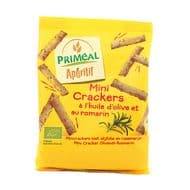 Priméal Mini Crackers Bio à l'huile d'olive et Romarin, 100g