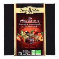 Saveurs & Nature Coffrets pates de fruits BIO, 180g