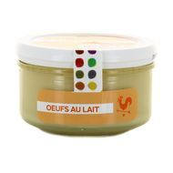 Les Petites Laiteries Petit Pot d'Oeufs au Lait - Lait de vache pasteurisé, 125g