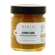 Marius, L'Épicerie Inspirée Lemon Curd - Crème de citron à l'huile d'olive, 240g