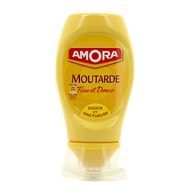 Amora Moutarde fine et douce, 260g