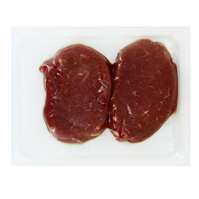 3297579016229 - Aux Tendres Prairies - 2 Pavés de Rumstek de Boeuf de Race Charolaise à griller 2x180g