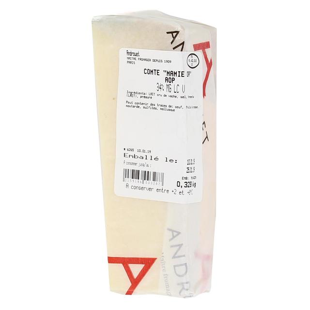 - Androuet, Maître Fromager - Comté 12 mois d'Affinage AOP - Lait de vache cru