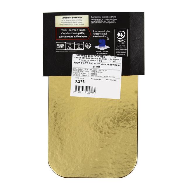 - Bonval - Faux Filet de Boeuf Bio