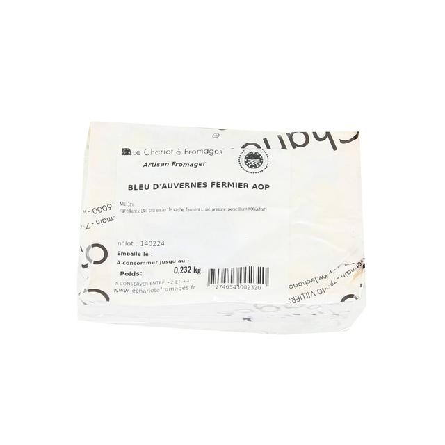 - Le Chariot à fromages, Artisan Fromager - Bleu d'Auvergne Fermier AOP - Lait de vache cru