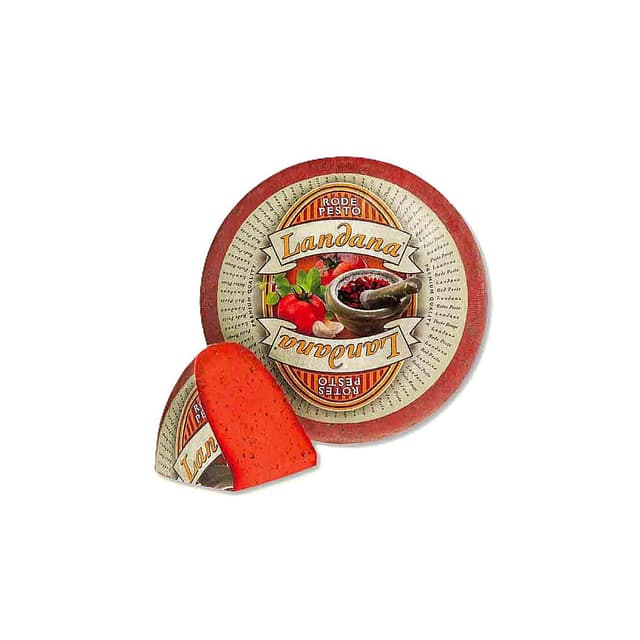- Le Chariot à fromages, Artisan Fromager - Gouda Fermier Pesto Rouge