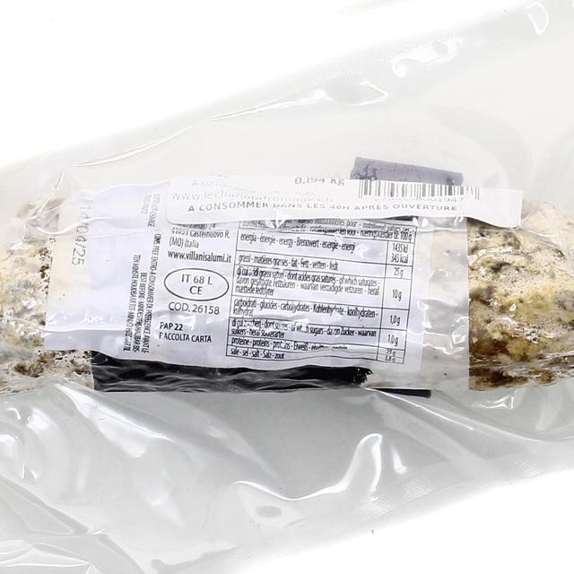 - Le Chariot à fromages, Artisan Fromager - Saucisson Italien à la Truffe