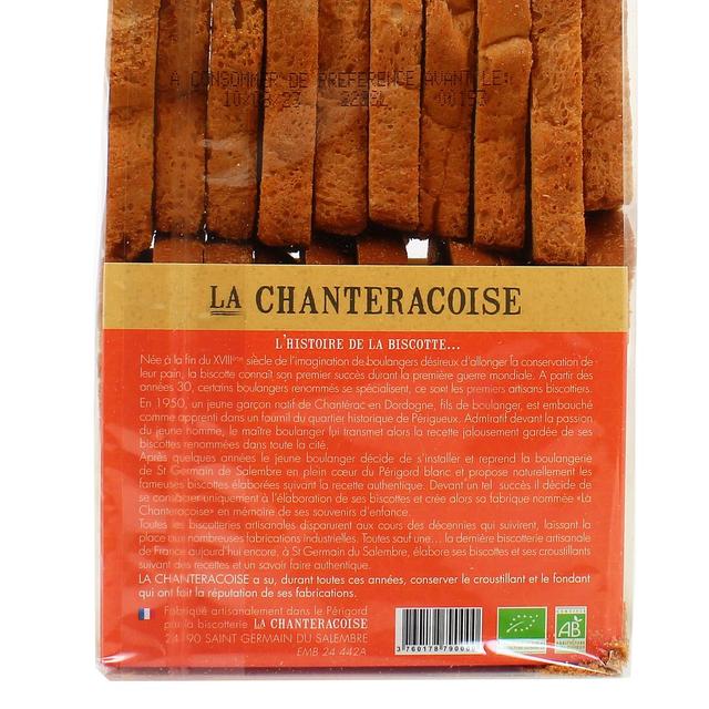3760178790000 - La Chanteracoise - Biscottes artisanale Bio