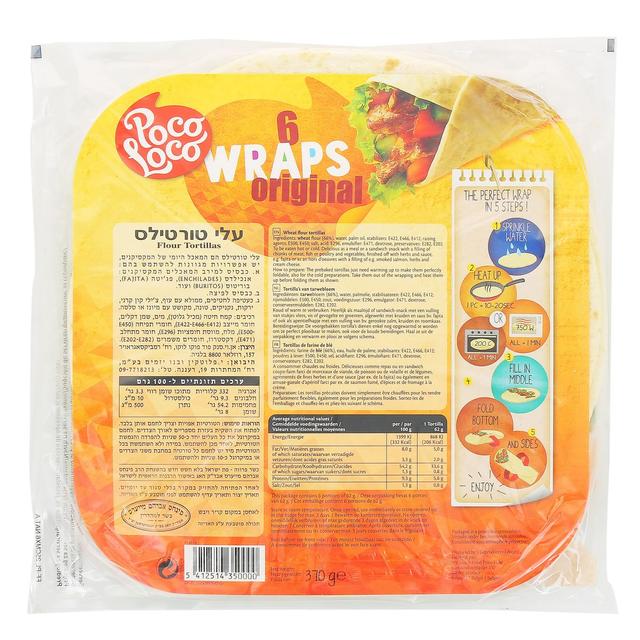 5412514350000 - Poco Loco - Tortillas Wraps