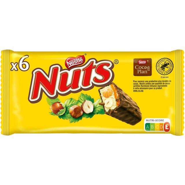 8593893720800 - Nuts - Barres de Chocolat et Noisettes