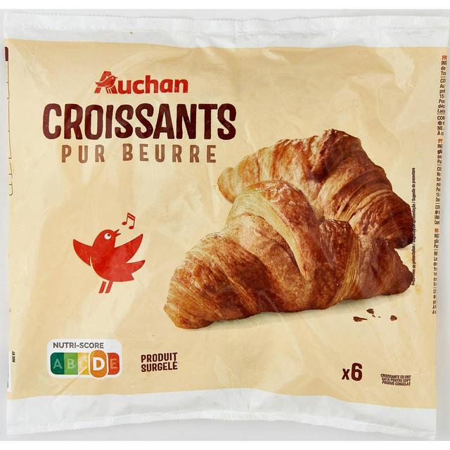 3596710371600 - Auchan - Croissant pur beurre