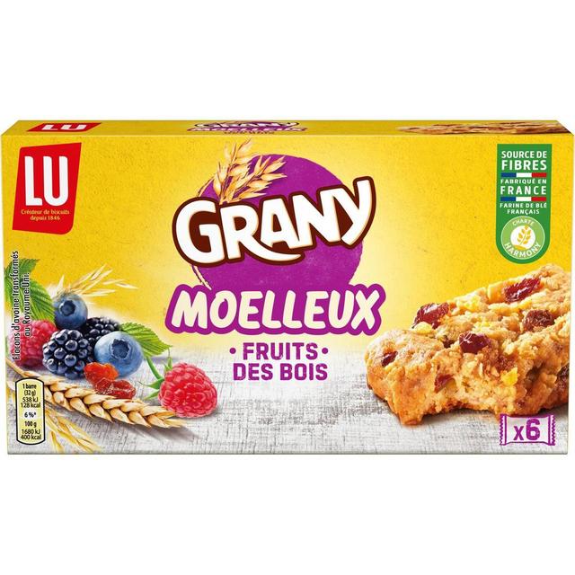 5410041161700 - Grany - Barre Céréale Moelleux Fruits des Bois