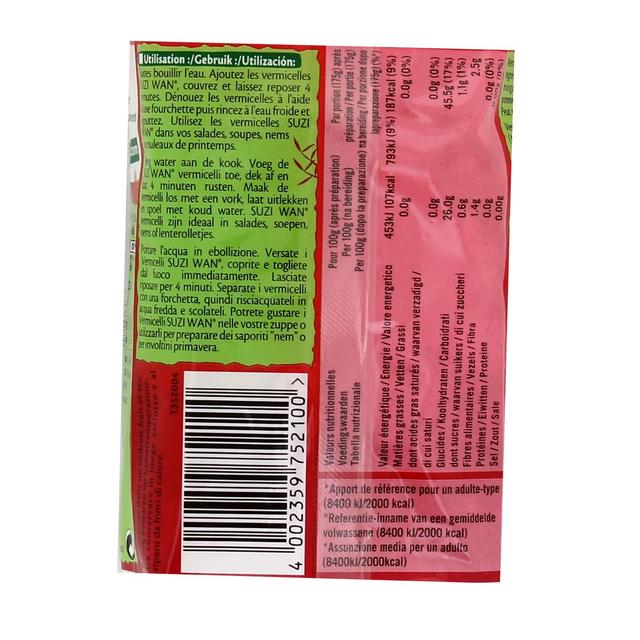 4002359752100 - Suzi Wan - Vermicelles de soja