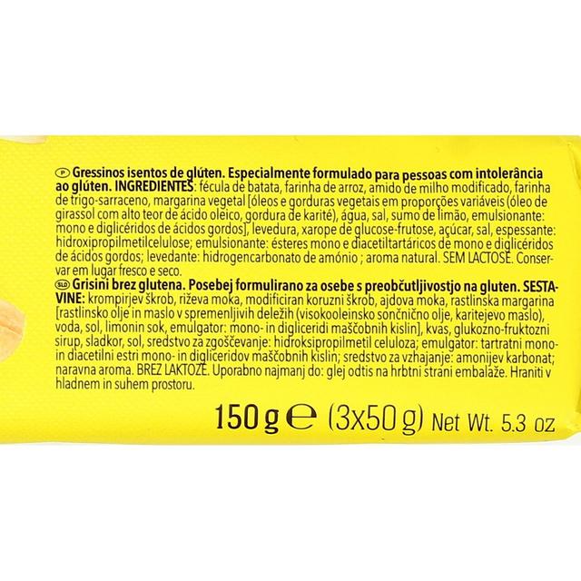 8008698002100 - Schär - Grissini à l'huile d'olive sans gluten