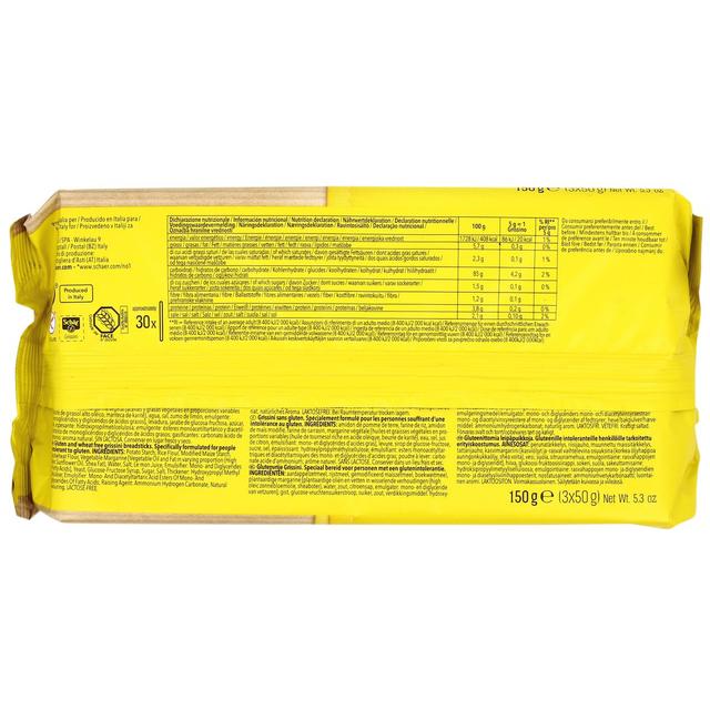 8008698002100 - Schär - Grissini à l'huile d'olive sans gluten