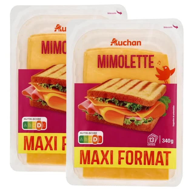 2050000422300 - Auchan - Mimolette en tranche
