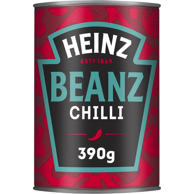 5000157072900 - Heinz - Haricots blancs cuisinés à la sauce tomate et à la sauce pimentée - Baked beans tomato and chilli en conserve