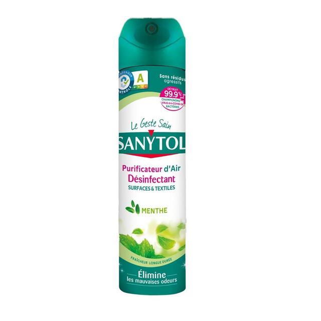 3045206394000 - Sanytol - Désodorisant 4en1 désinfectant, assainissant air & surfaces
