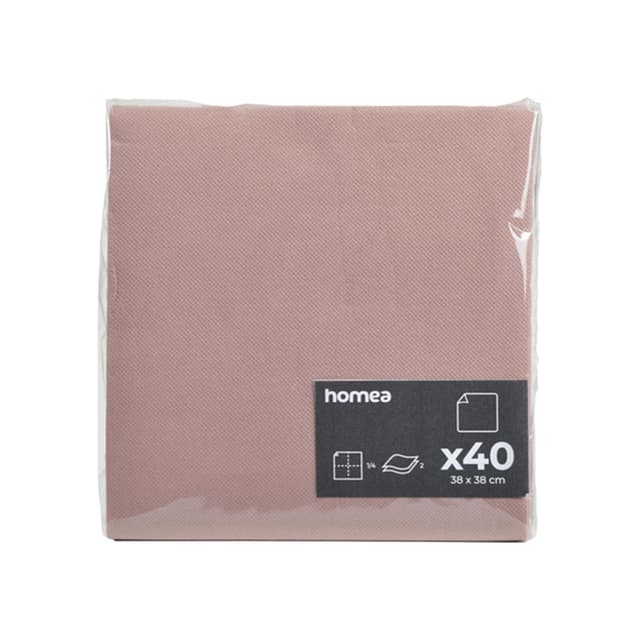 3574380654100 - Homea - Serviette Blush