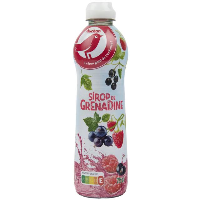 3596710554300 - Auchan - Sirop de grenadine