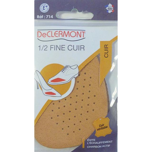 3428070714400 - De Clermont - Semelles 1/2 fine cuir
