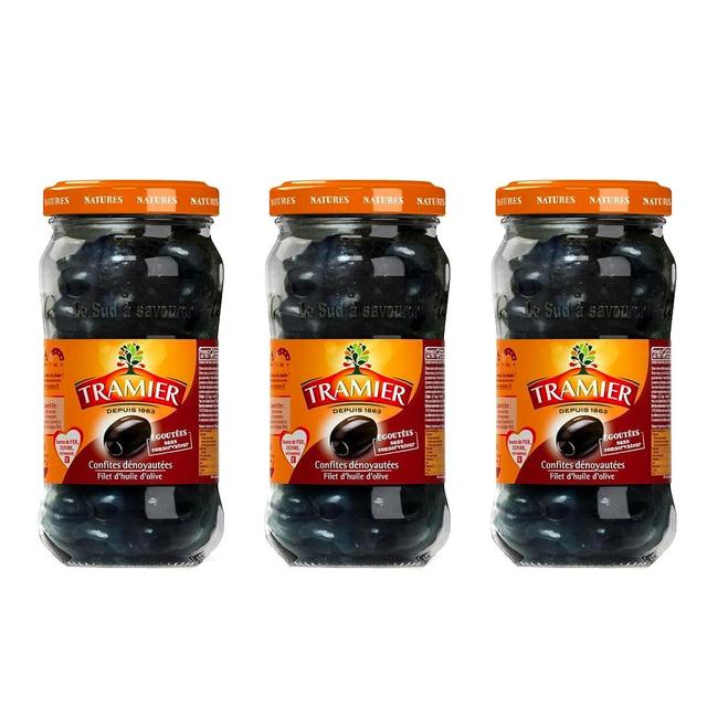 2050000395000 - Tramier - Olives noires confites dénoyautées et filet d'huile d'olive