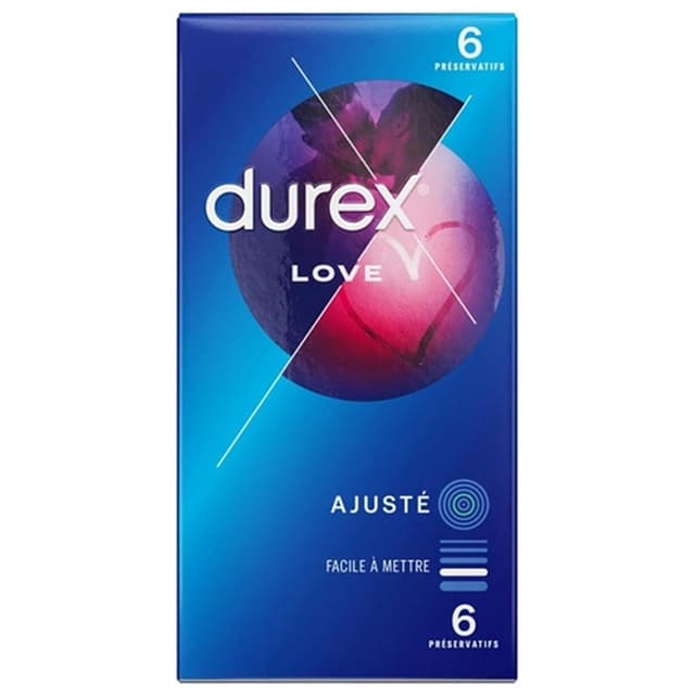 5038483225400 - Durex - Préservatifs faciles à mettre Love