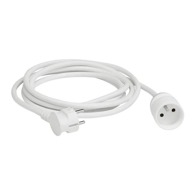 3245060516000 - Legrand - Rallonge domestique 2P+T blanc
