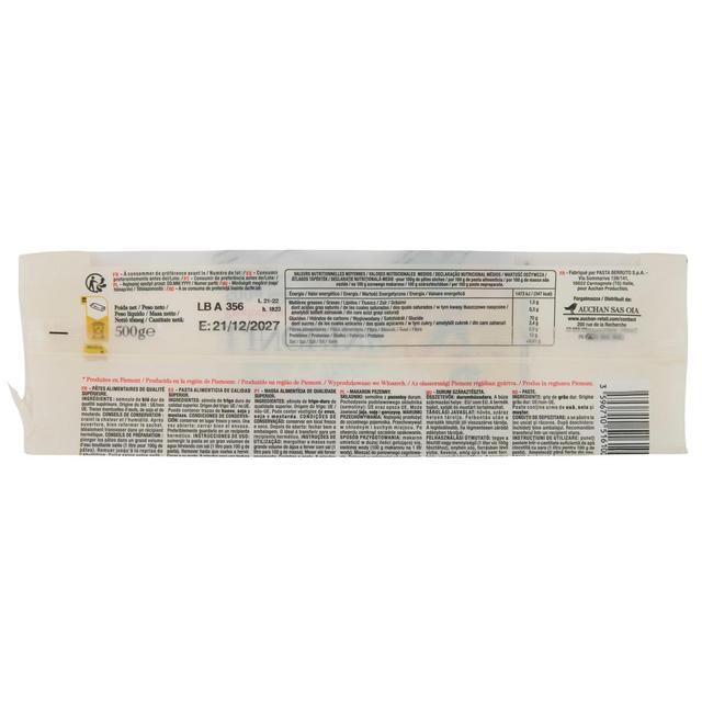 3596710516100 - Auchan Tavola In Italia - Pâtes Linguine