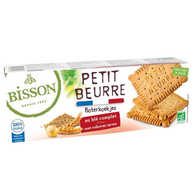 3380380096600 - Bisson - Petit beurre au blé complet bio