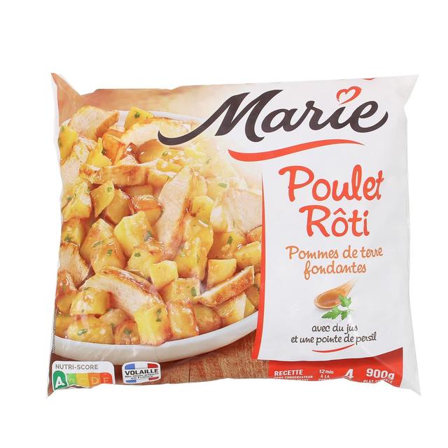3248833086700 - Marie - Poulet rôti et pommes de terre fondantes avec du jus et une pointe de persil