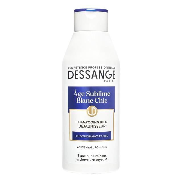3600550806700 - Dessange - Shampooing déjaunisseur âge sublime pour les cheveux blancs et gris