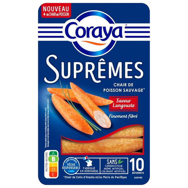 3276170027100 - Coraya - Suprêmes de Surimi au Goût de Langouste