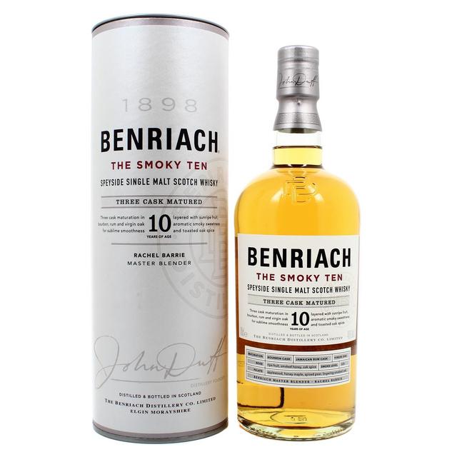5060399687300 - Benriach - Single Malt Whisky The Smocky Ten 40°