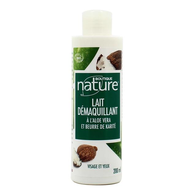 3700292879700 - Boutique Nature - Lait démaquillant CosméBIO à l'Aléo véra et beurre de karité
