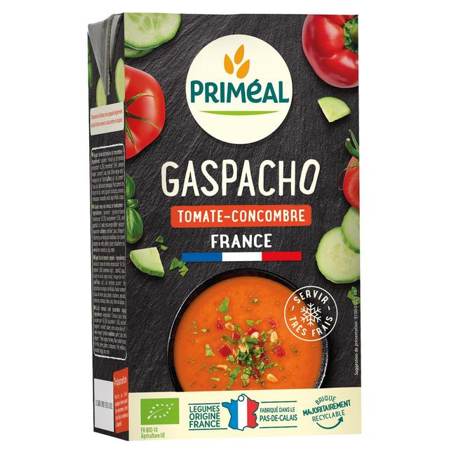 3380380091001 - Priméal - Gaspacho bio Tomate Concombre Origine France