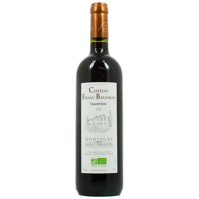 3496631331601 - Montagne Saint-Emilion AOP - Château Franc Baudron Bio