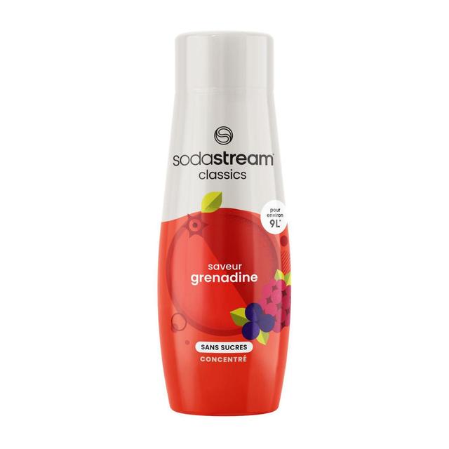 7290113762701 - Sodastream - Grenadine sans sucre- Sirop concentré spécial boisson gazeuse