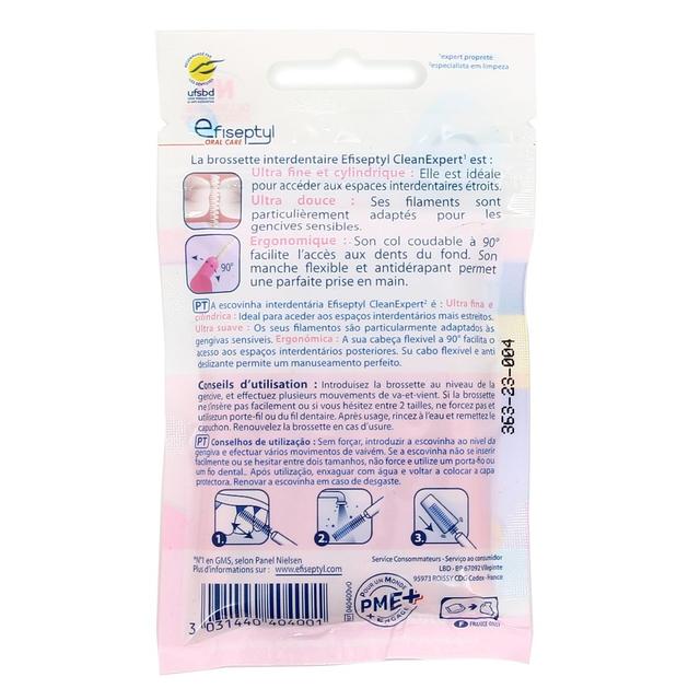 3031440404001 - Efiseptyl - Brossettes interdentaires réutilisables 0,6mm