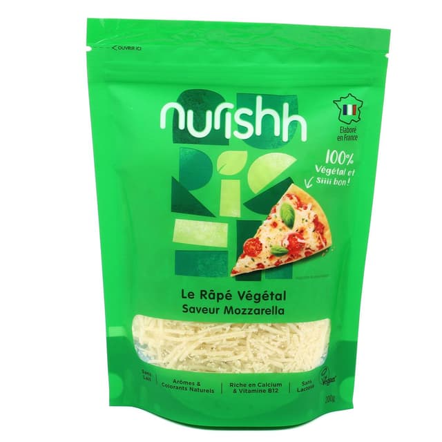 3073781155501 - Nurishh - Râpé Végétal Saveur Mozarella