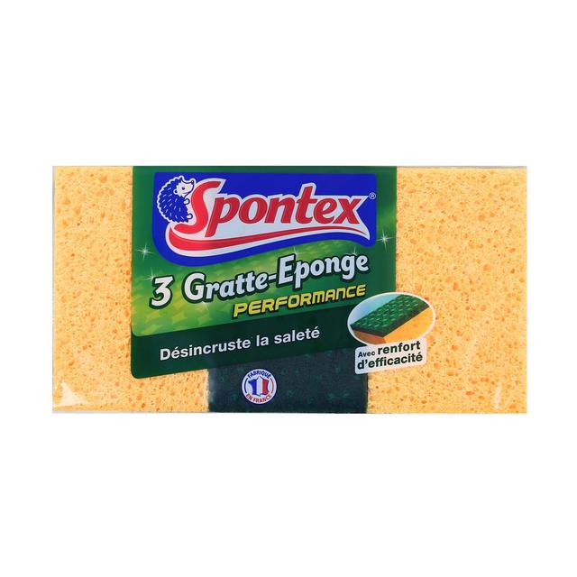 3384123096001 - Spontex - Éponges grattantes performance