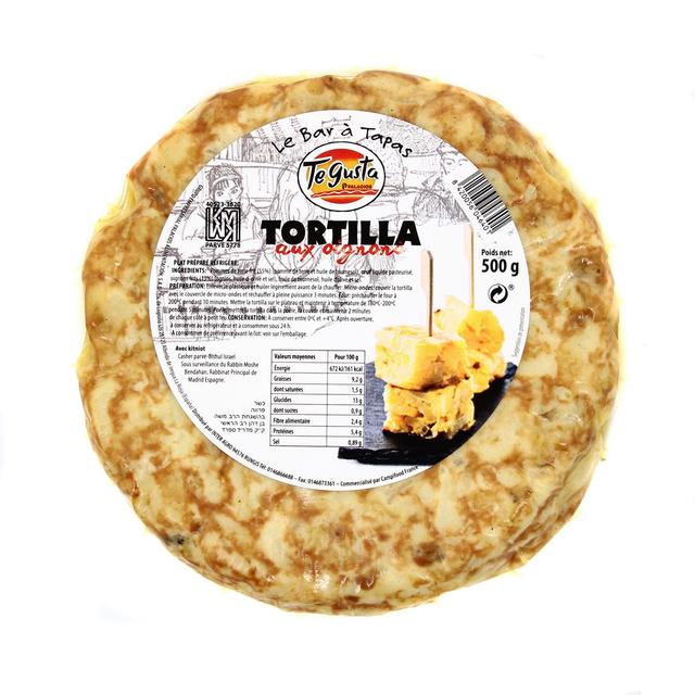 8420056046401 - Tegusta - Tortilla aux Oignons